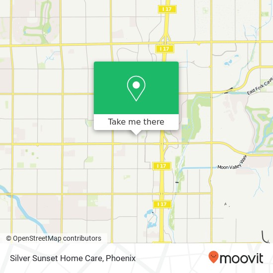 Mapa de Silver Sunset Home Care