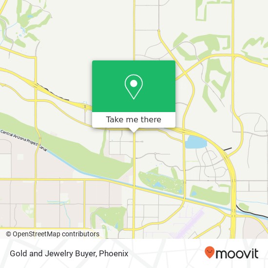 Gold and Jewelry Buyer map
