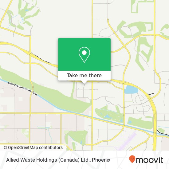 Allied Waste Holdings (Canada) Ltd. map