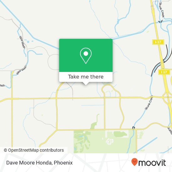 Dave Moore Honda map