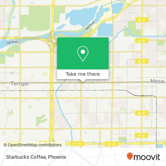 Starbucks Coffee map