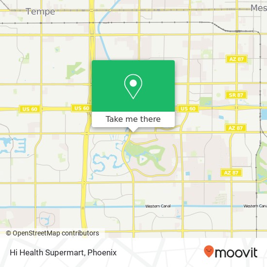 Mapa de Hi Health Supermart