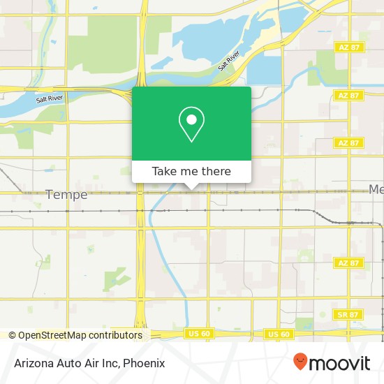 Arizona Auto Air Inc map