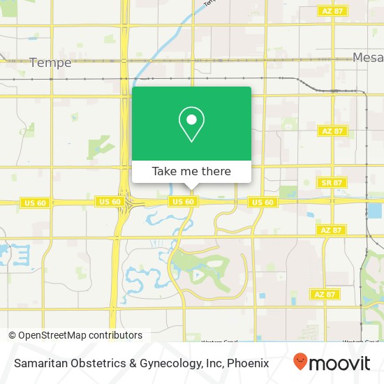 Samaritan Obstetrics & Gynecology, Inc map