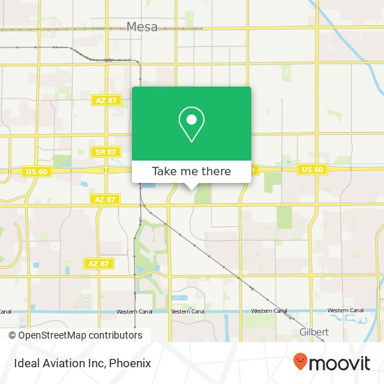 Mapa de Ideal Aviation Inc