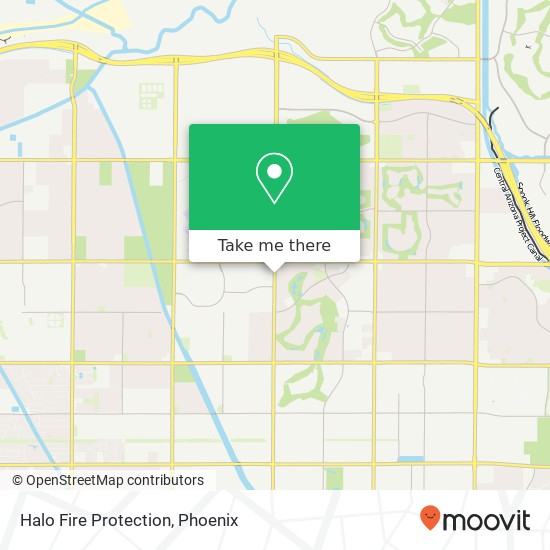 Halo Fire Protection map