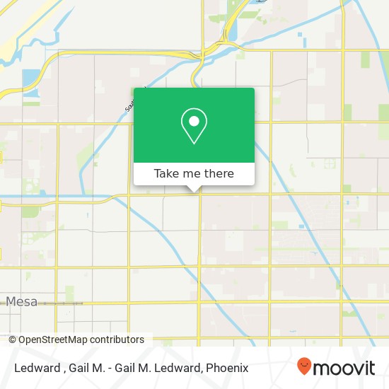 Mapa de Ledward , Gail M. - Gail M. Ledward