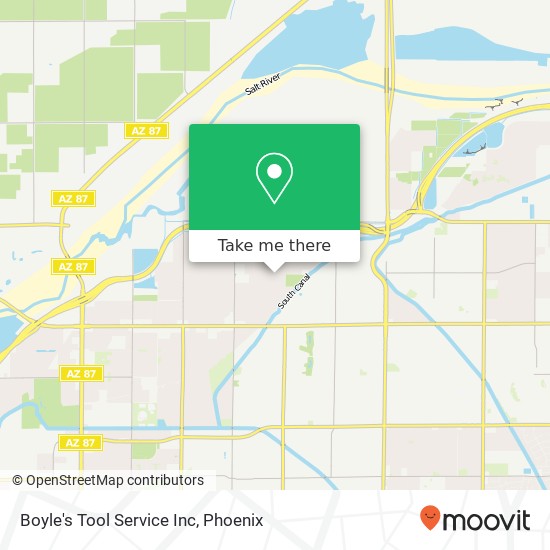 Boyle's Tool Service Inc map