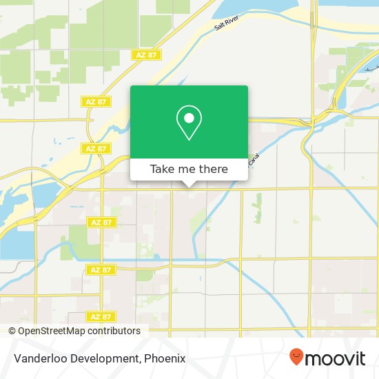 Vanderloo Development map