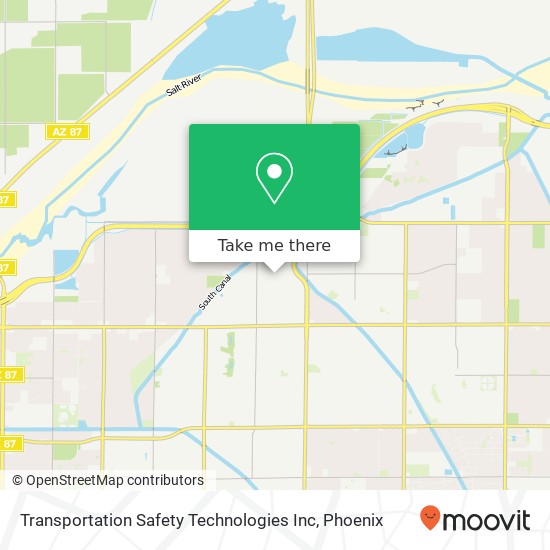 Transportation Safety Technologies Inc map