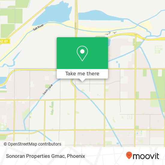 Sonoran Properties Gmac map