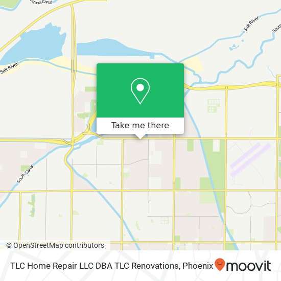 Mapa de TLC Home Repair LLC DBA TLC Renovations