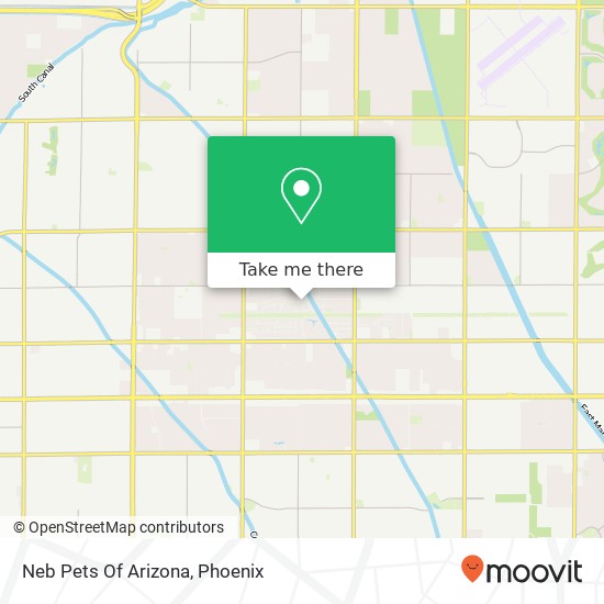 Neb Pets Of Arizona map