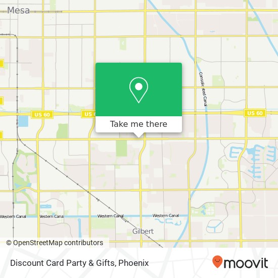 Discount Card Party & Gifts map