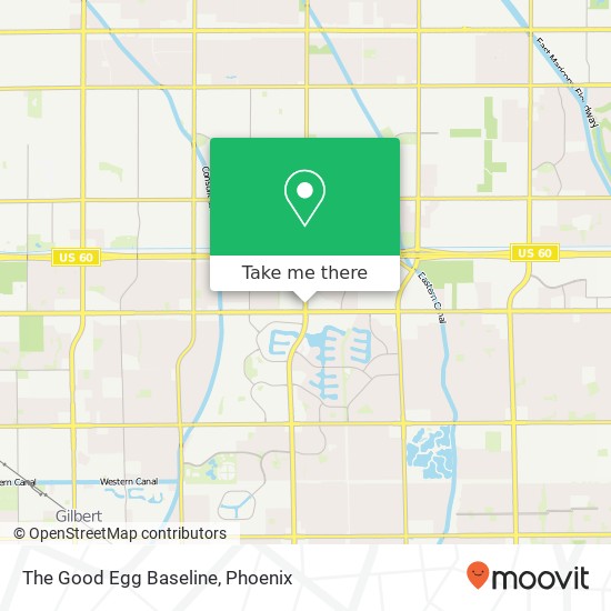 The Good Egg Baseline map