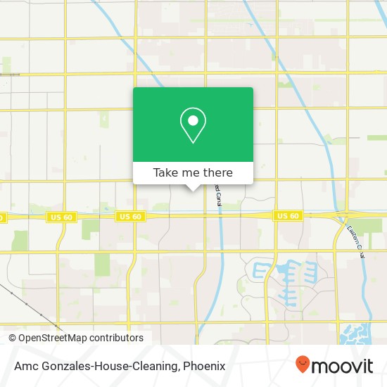 Mapa de Amc Gonzales-House-Cleaning