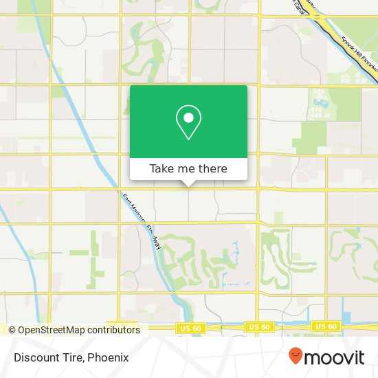 Discount Tire map