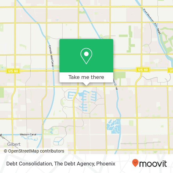 Debt Consolidation, The Debt Agency map