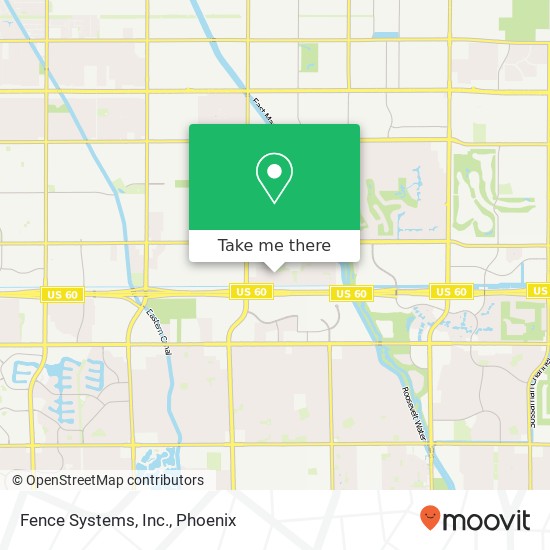 Fence Systems, Inc. map