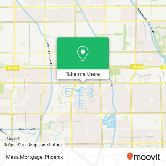 Mesa Mortgage map