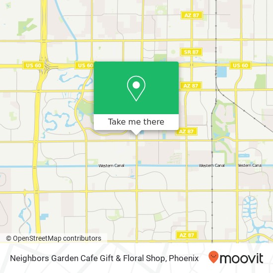 Neighbors Garden Cafe Gift & Floral Shop map