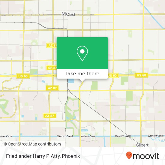 Friedlander Harry P Atty map