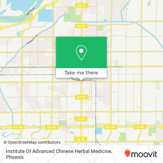 Institute Of Advanced Chinese Herbal Medicine map