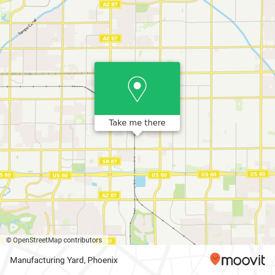 Manufacturing Yard map