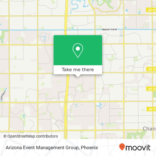 Arizona Event Management Group map