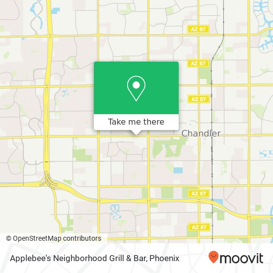 Mapa de Applebee's Neighborhood Grill & Bar