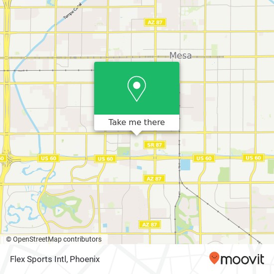 Flex Sports Intl map