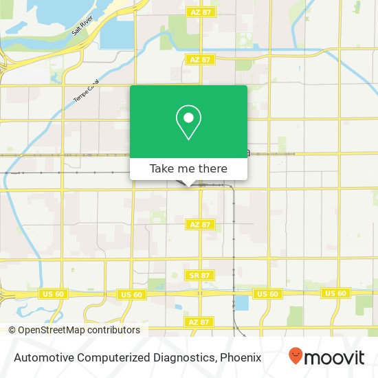 Automotive Computerized Diagnostics map