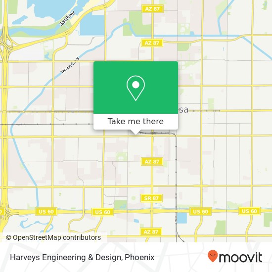 Harveys Engineering & Design map