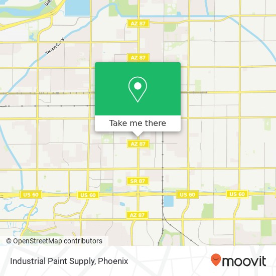 Industrial Paint Supply map