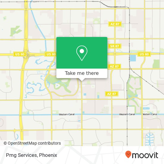 Pmg Services map