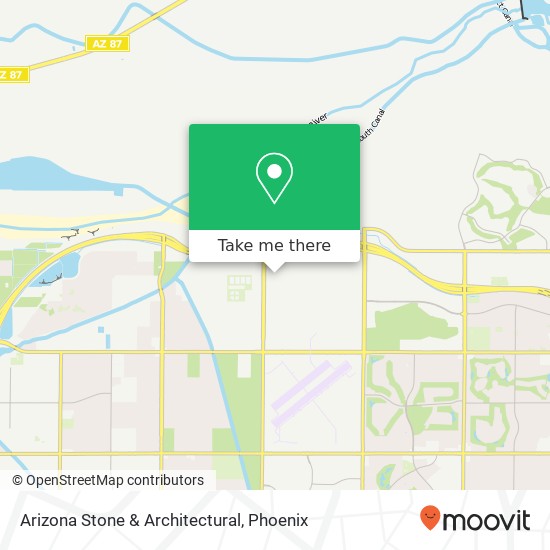 Arizona Stone & Architectural map