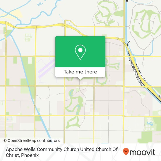 Apache Wells Community Church United Church Of Christ map