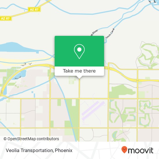 Veolia Transportation map