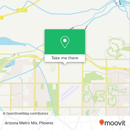 Arizona Metro Mix map