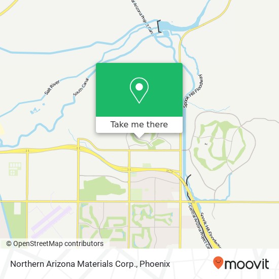 Northern Arizona Materials Corp. map