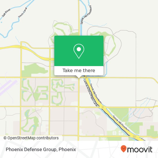 Phoenix Defense Group map
