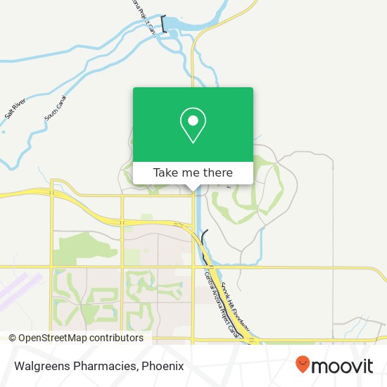 Walgreens Pharmacies map