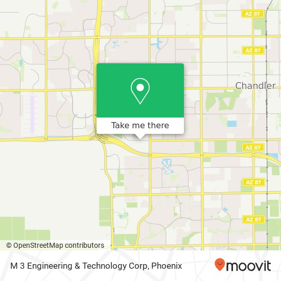 M 3 Engineering & Technology Corp map