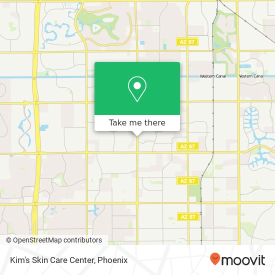 Kim's Skin Care Center map