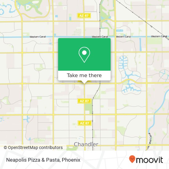 Mapa de Neapolis Pizza & Pasta