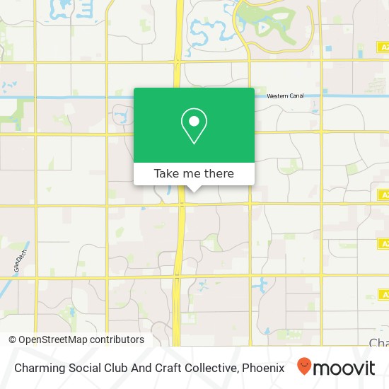 Charming Social Club And Craft Collective map