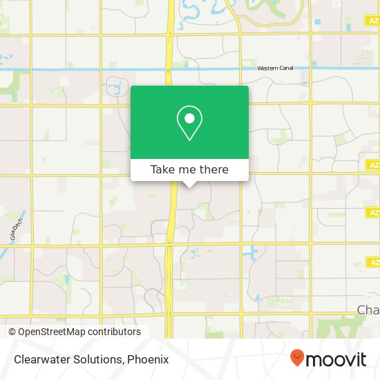 Clearwater Solutions map