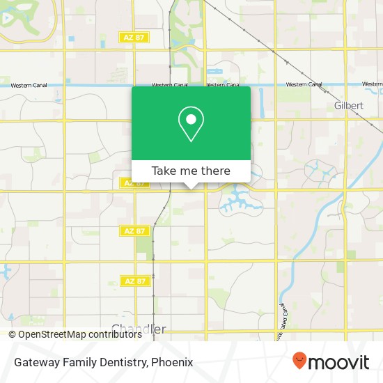 Gateway Family Dentistry map