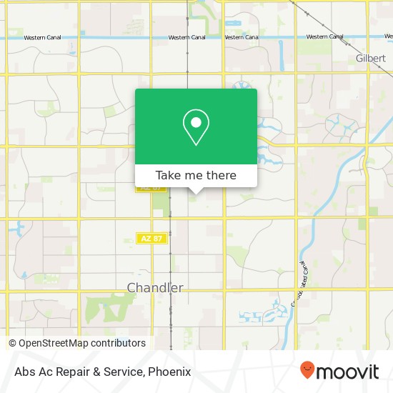 Abs Ac Repair & Service map