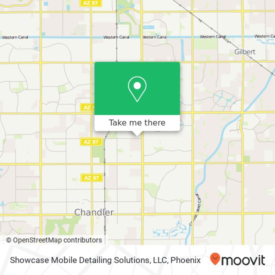 Showcase Mobile Detailing Solutions, LLC map
